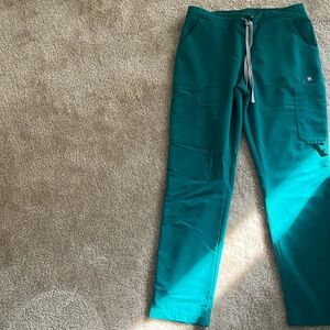 Figs Technical Collection Yola Skinny Scrub Pants Style TW2000 Green M
